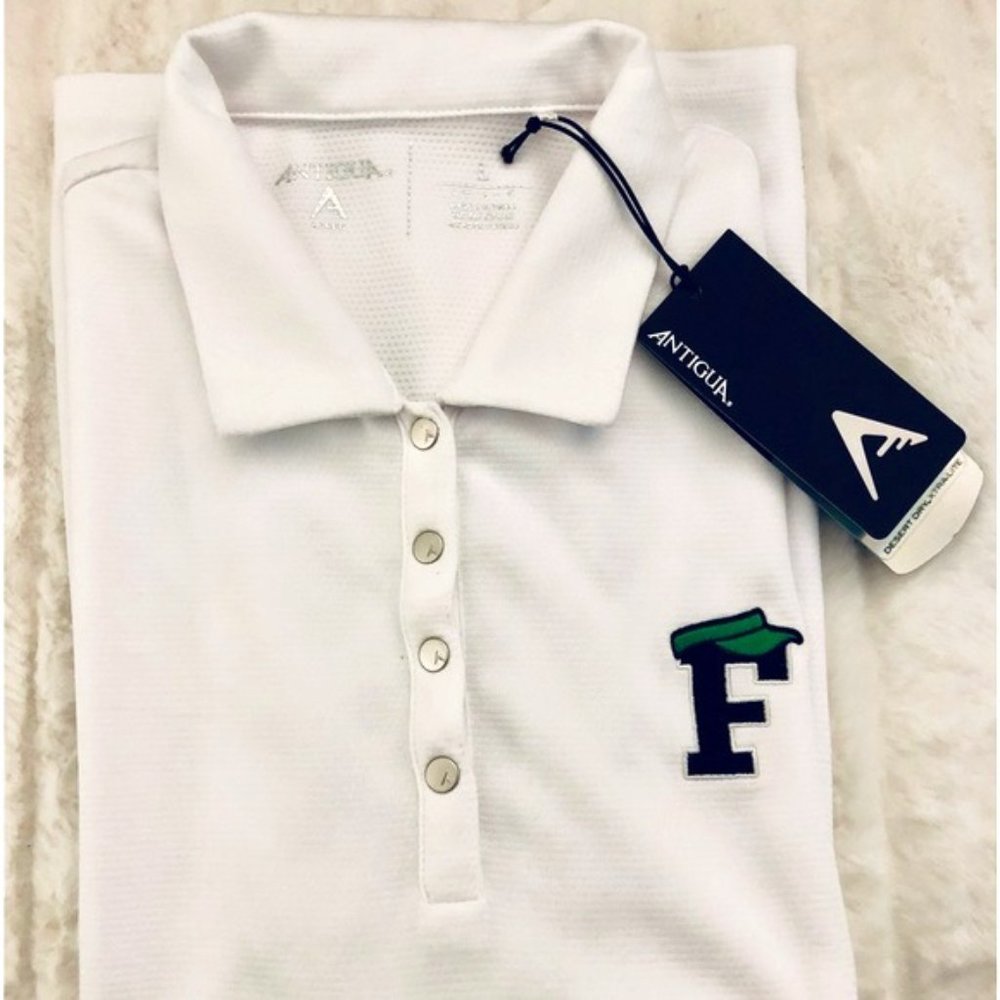 GOLF NWT ANTIGUA MSRP$70 Women's Polo T golf shirt Dry Extra Lite Fauna #104309
